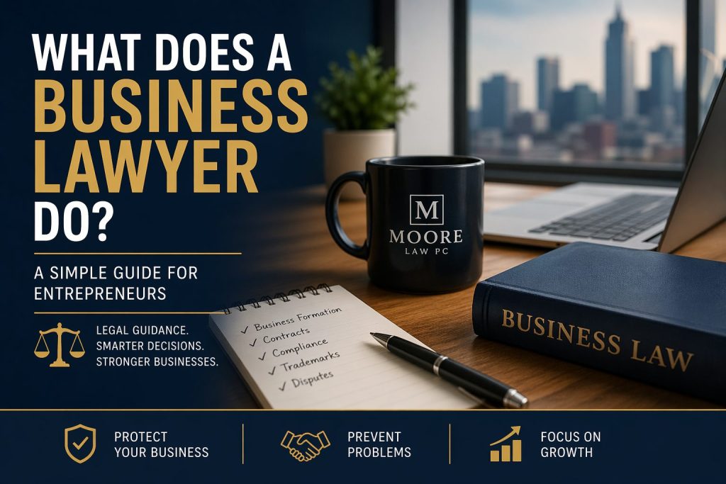 What Does a Business Lawyer Actually Do? - Moore Law Firm: Nashville ...